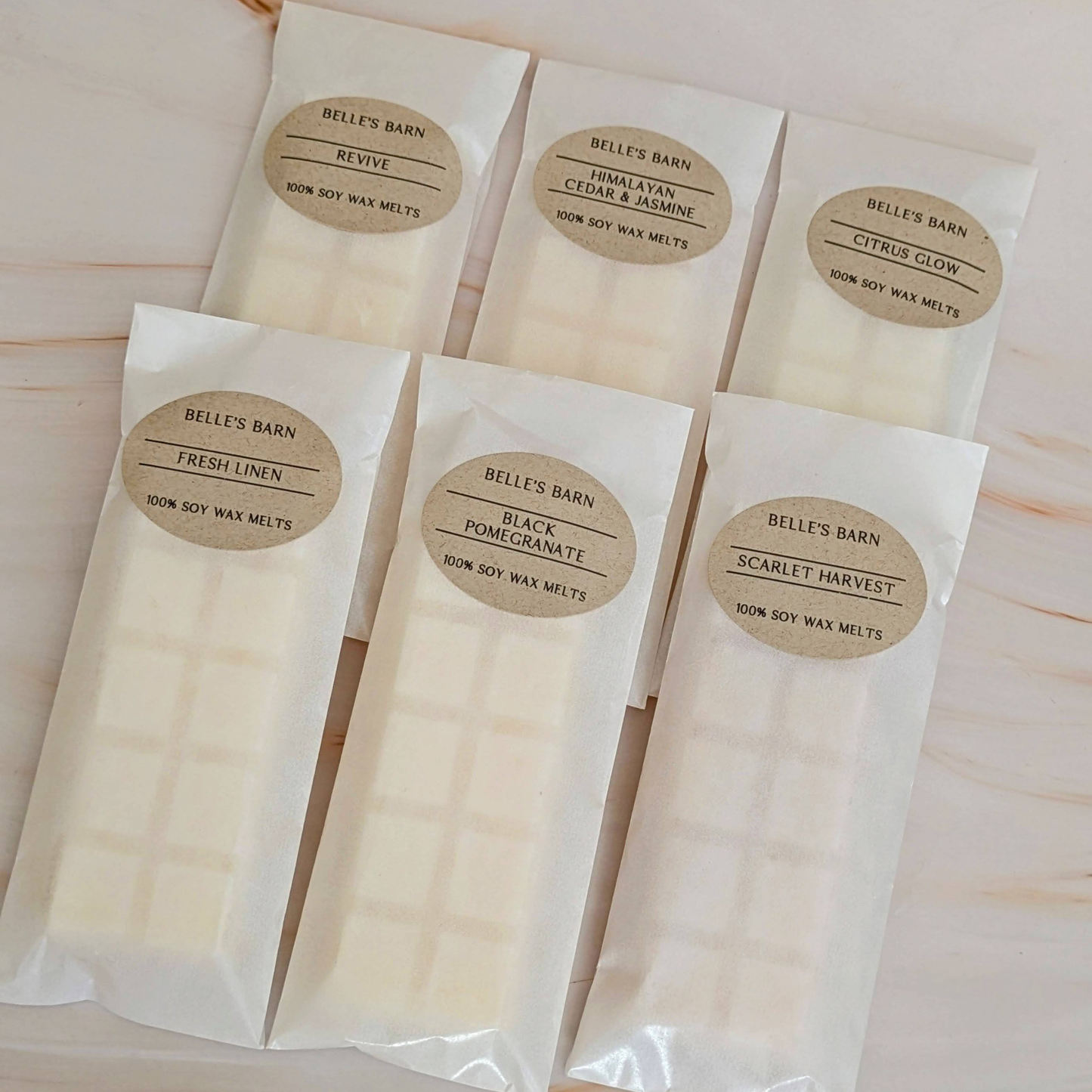 Wax Melt Snap Bars | Luxury Wax Melts